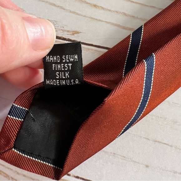 Lot of Four Vintage Ties (Christian Dior, Robert Talbott) - Picture 8 of 14